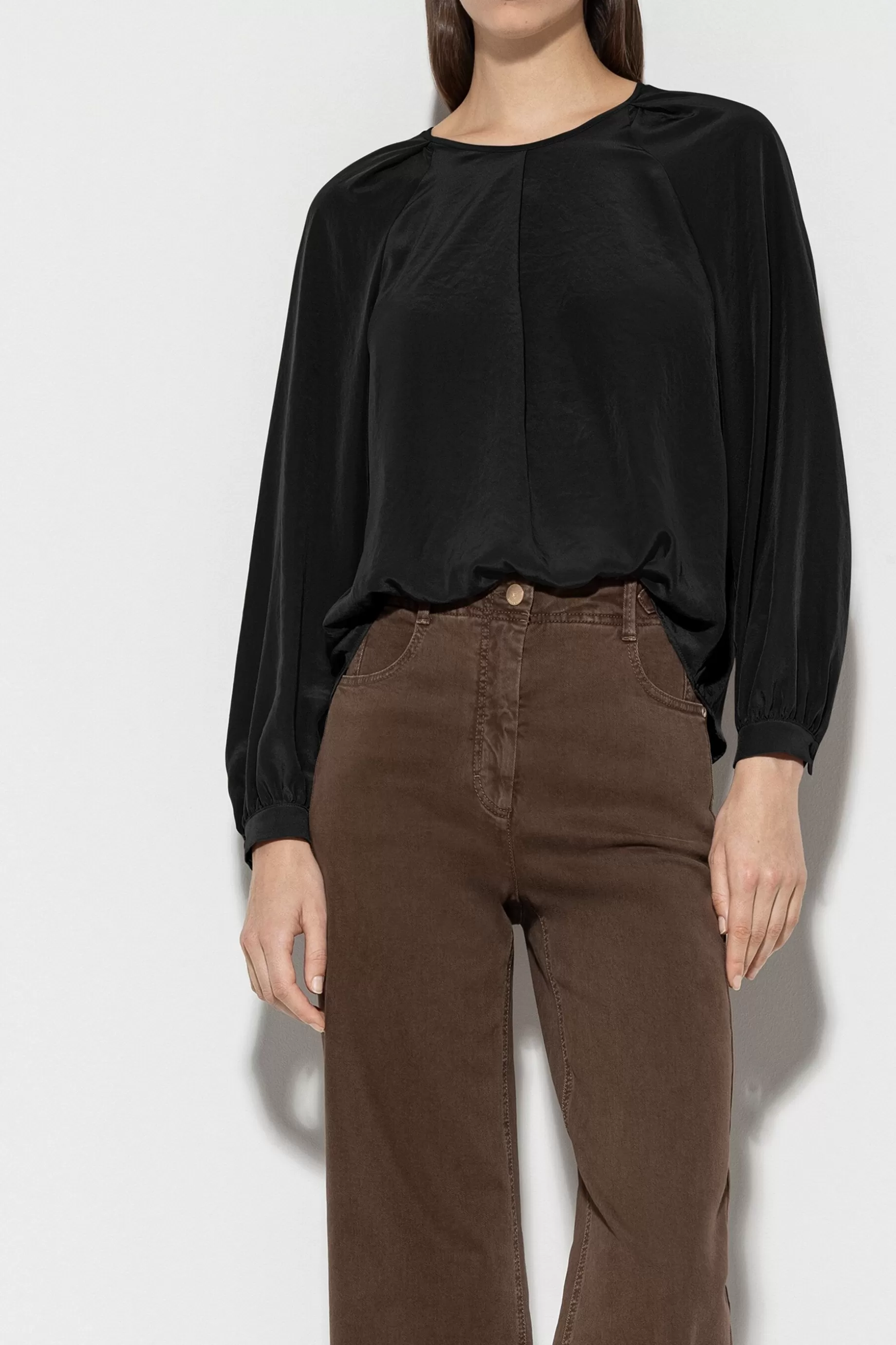 Blouse Avec Détails Plissés>LUISA CERANO Clearance