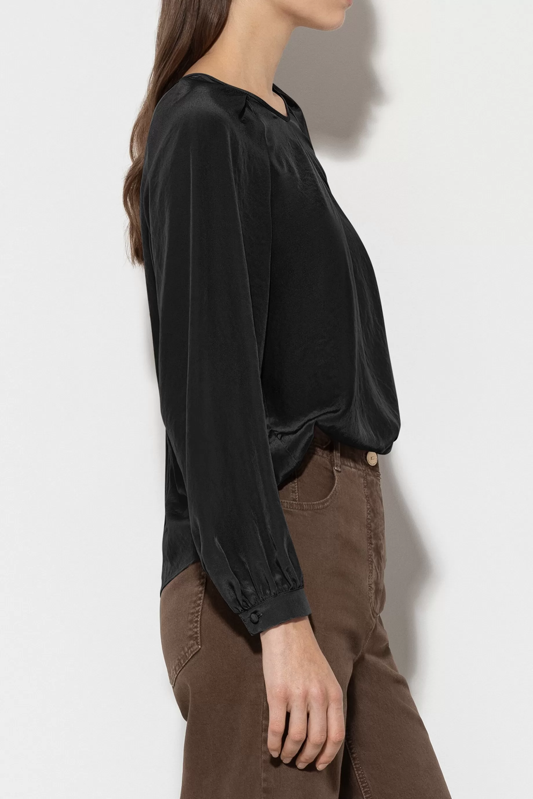 Blouse Avec Détails Plissés>LUISA CERANO Clearance