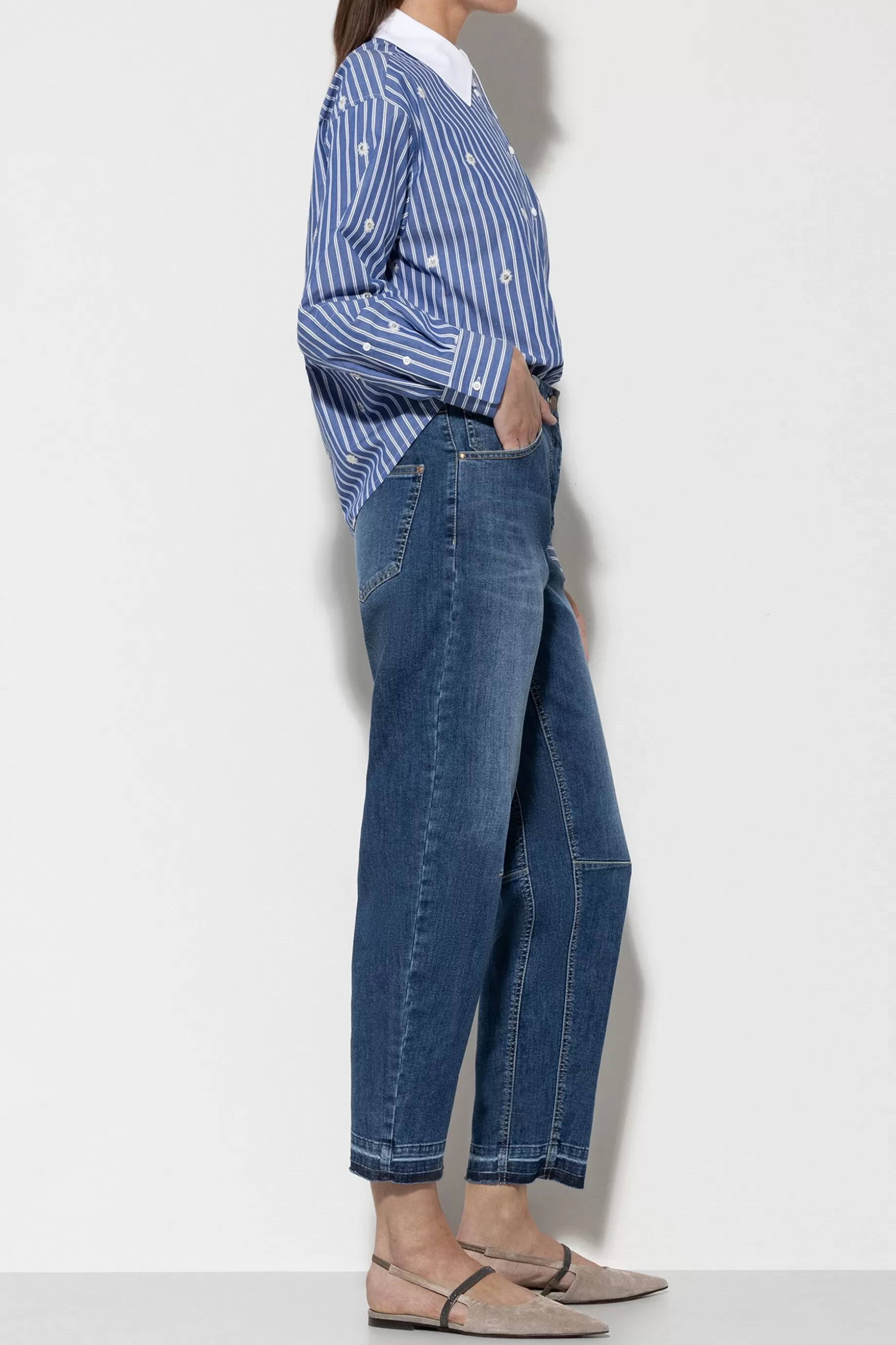 Denim Ample Authentique>LUISA CERANO Clearance