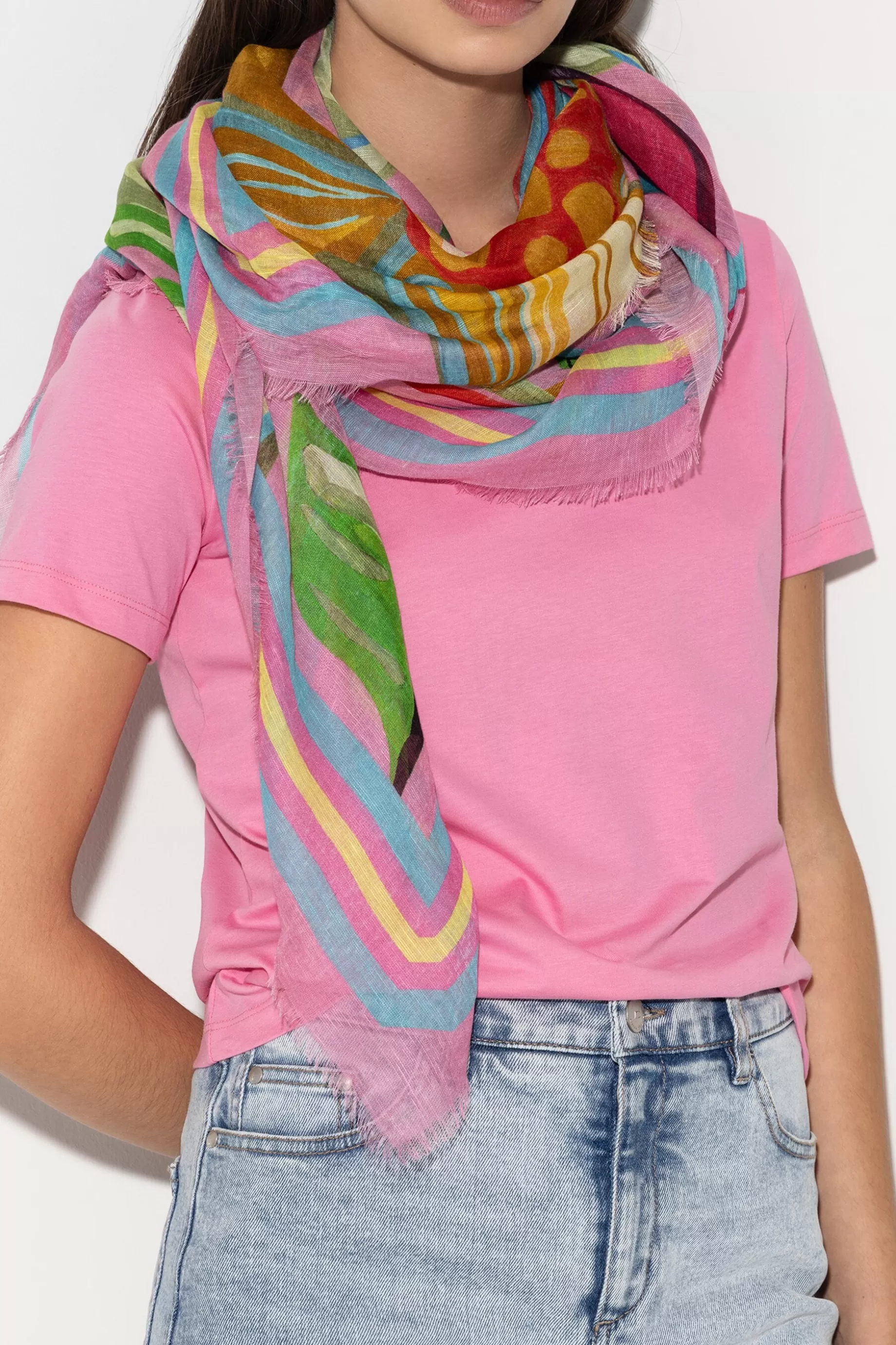 Foulard à L'imprimé Caraïbes>LUISA CERANO Discount