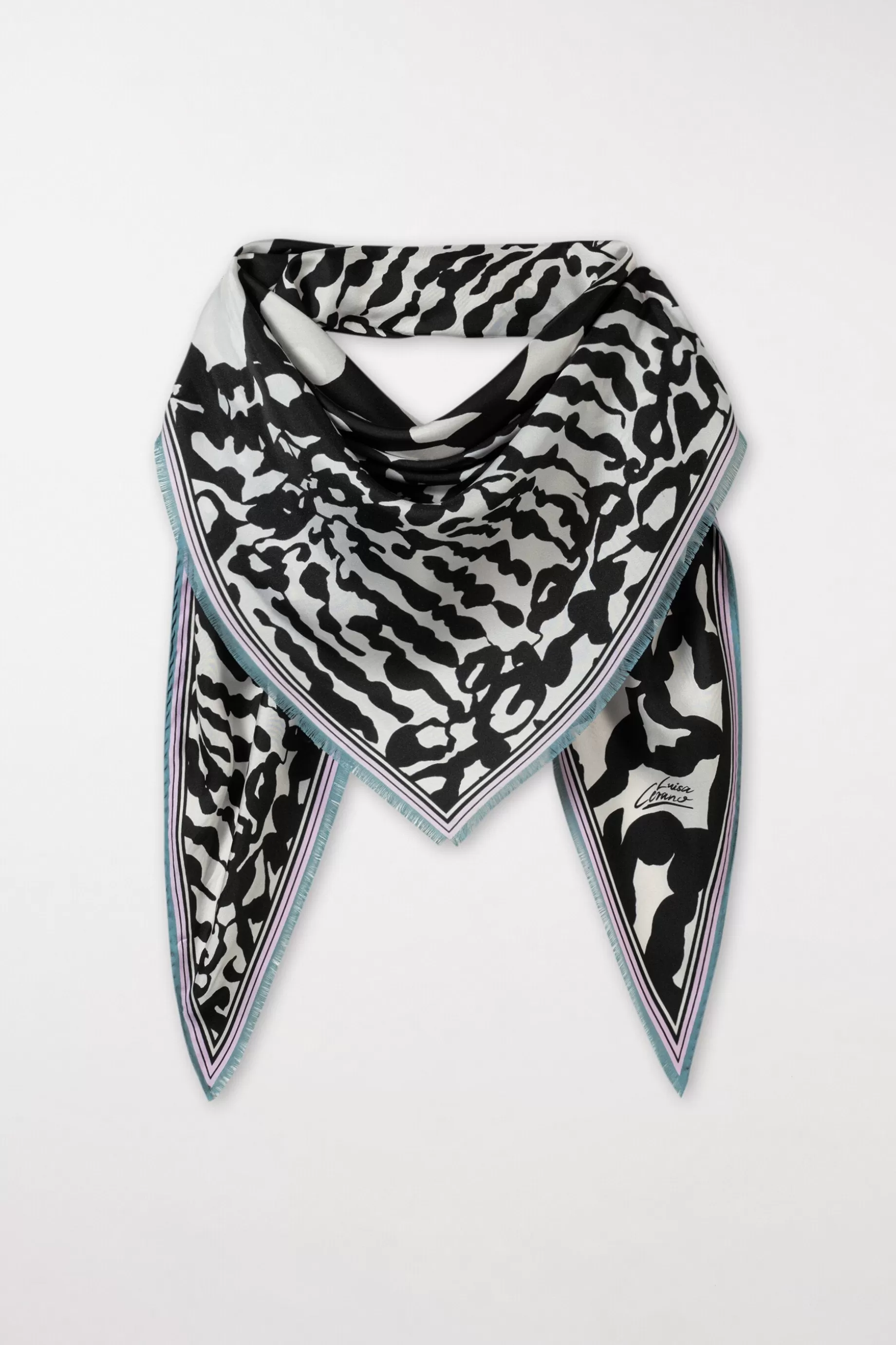 Foulard En Soie Avec Imprimé>LUISA CERANO Best Sale