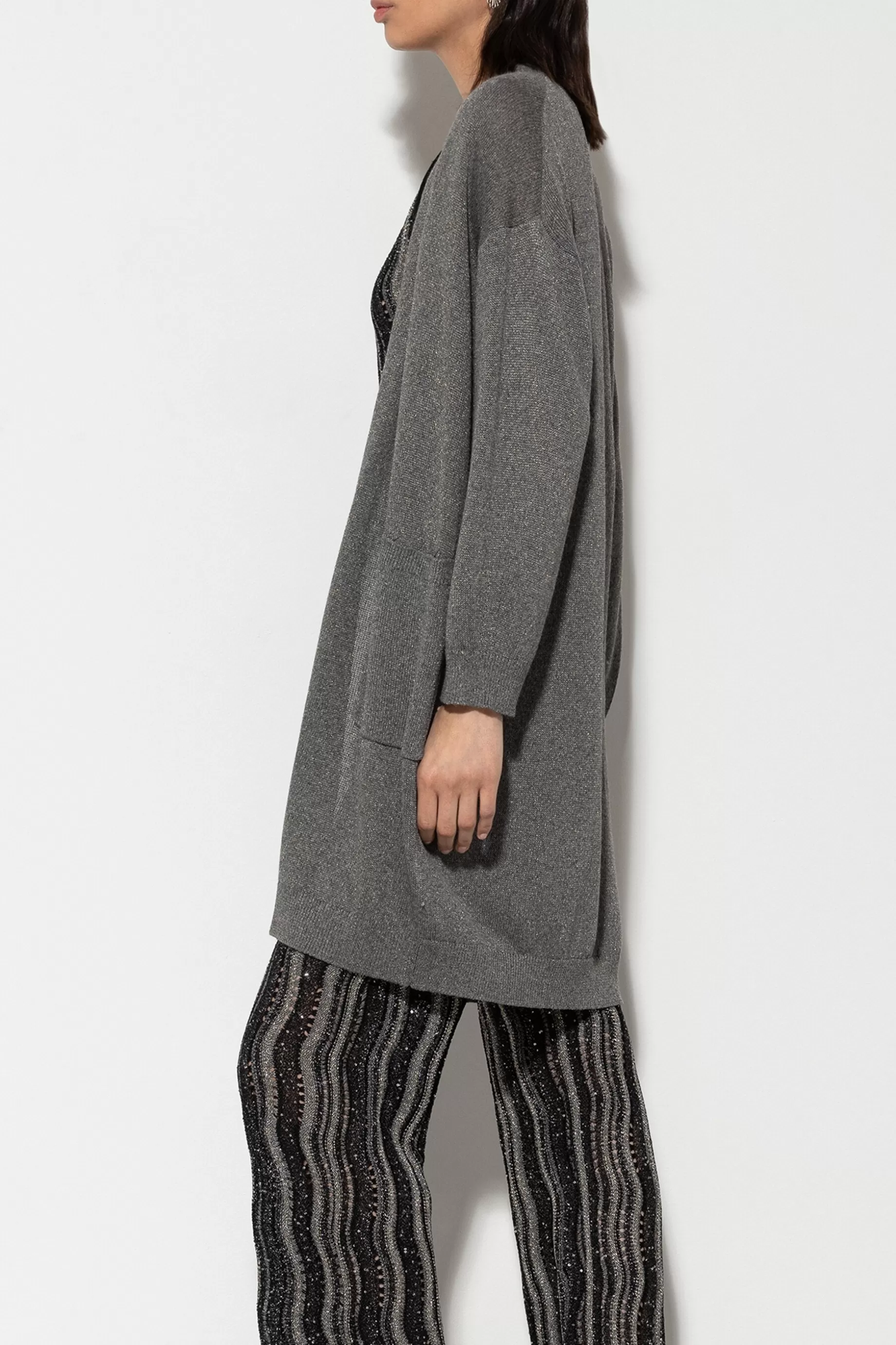 Longcardigan En Maille Fine>LUISA CERANO Fashion