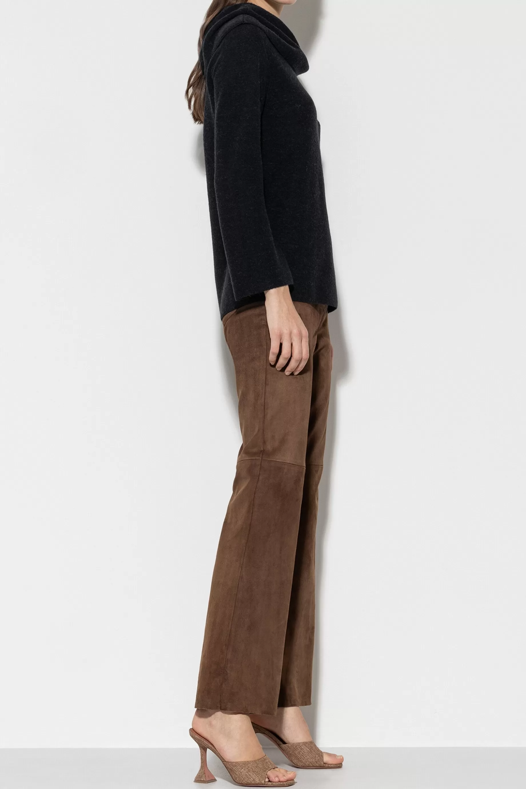 Pantalon Bootcut En Daim>LUISA CERANO Best Sale