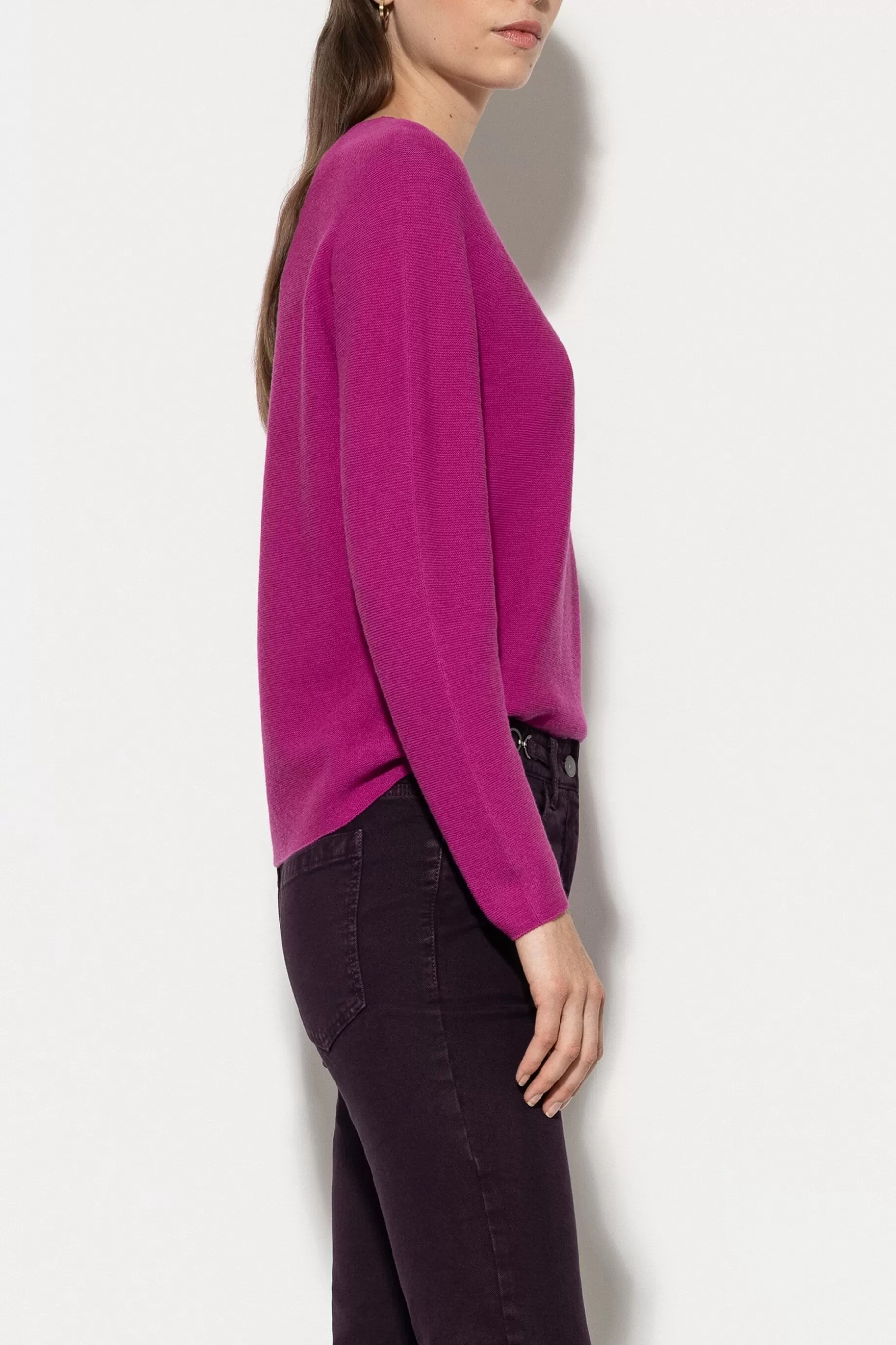 Pull En Maille Fine Avec Coupe Boxy>LUISA CERANO Flash Sale