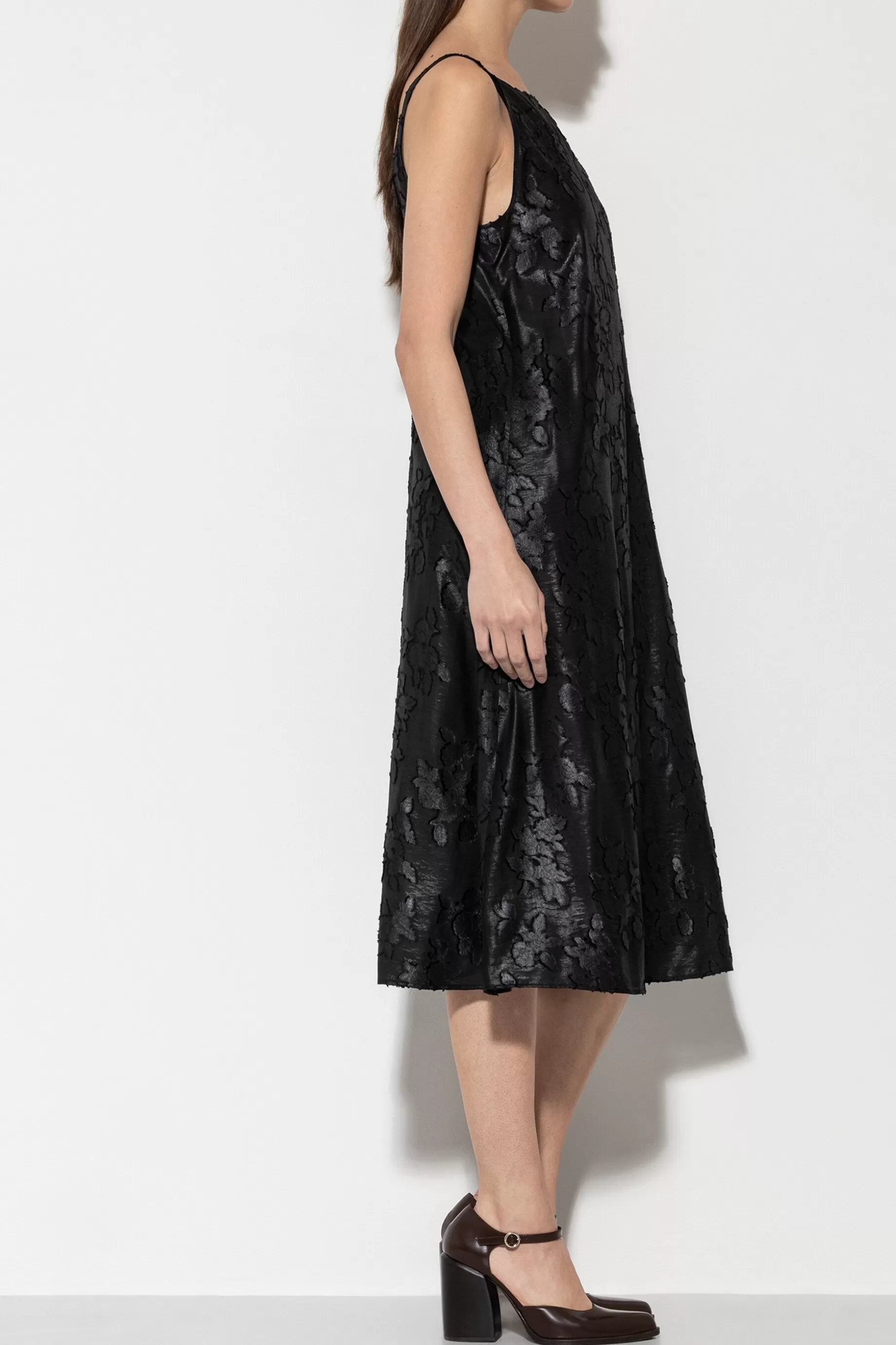 Slipdress Avec Design Floral>LUISA CERANO Store