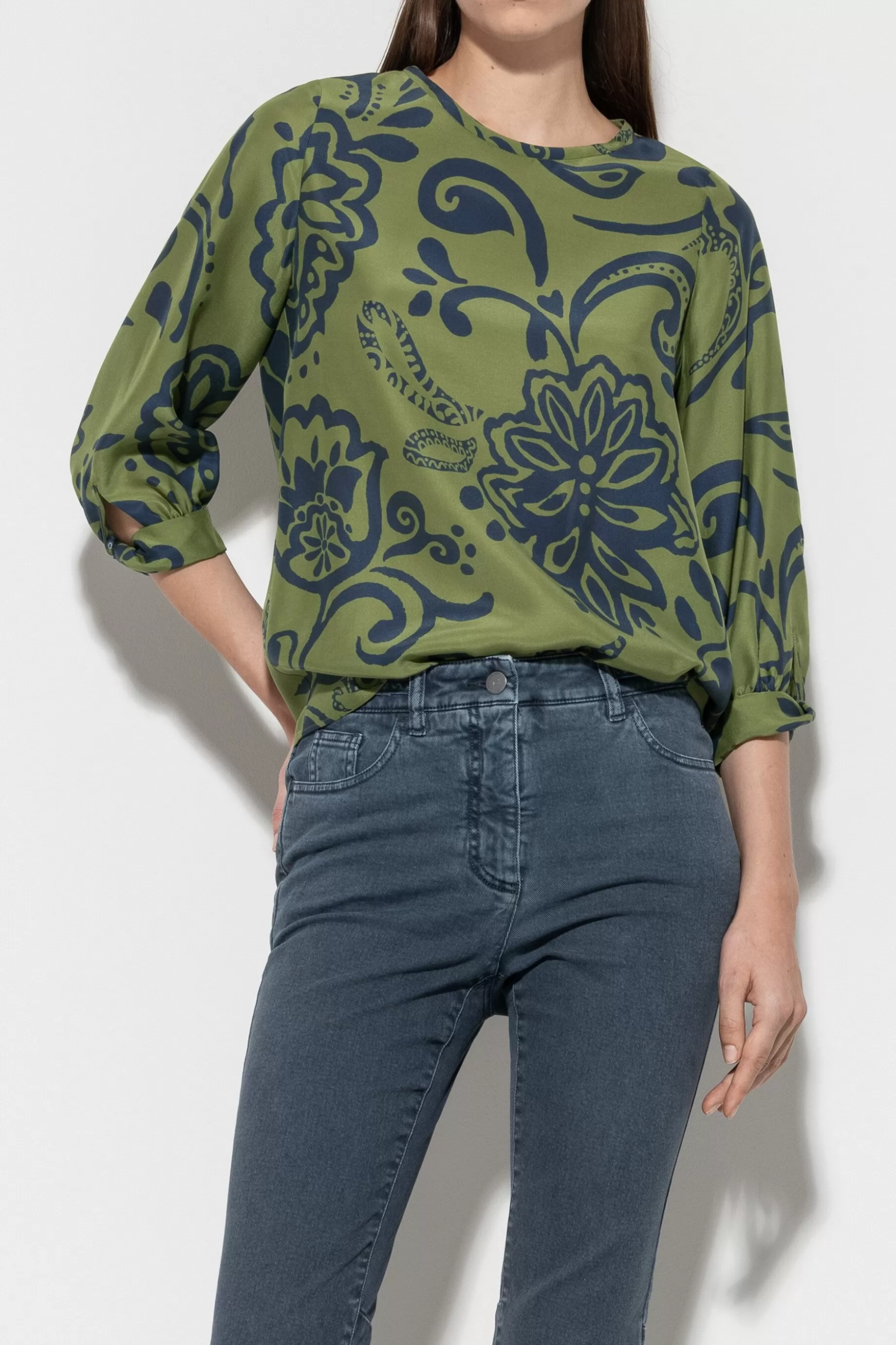 Top Chemisier Avec Imprimé Floral>LUISA CERANO Clearance