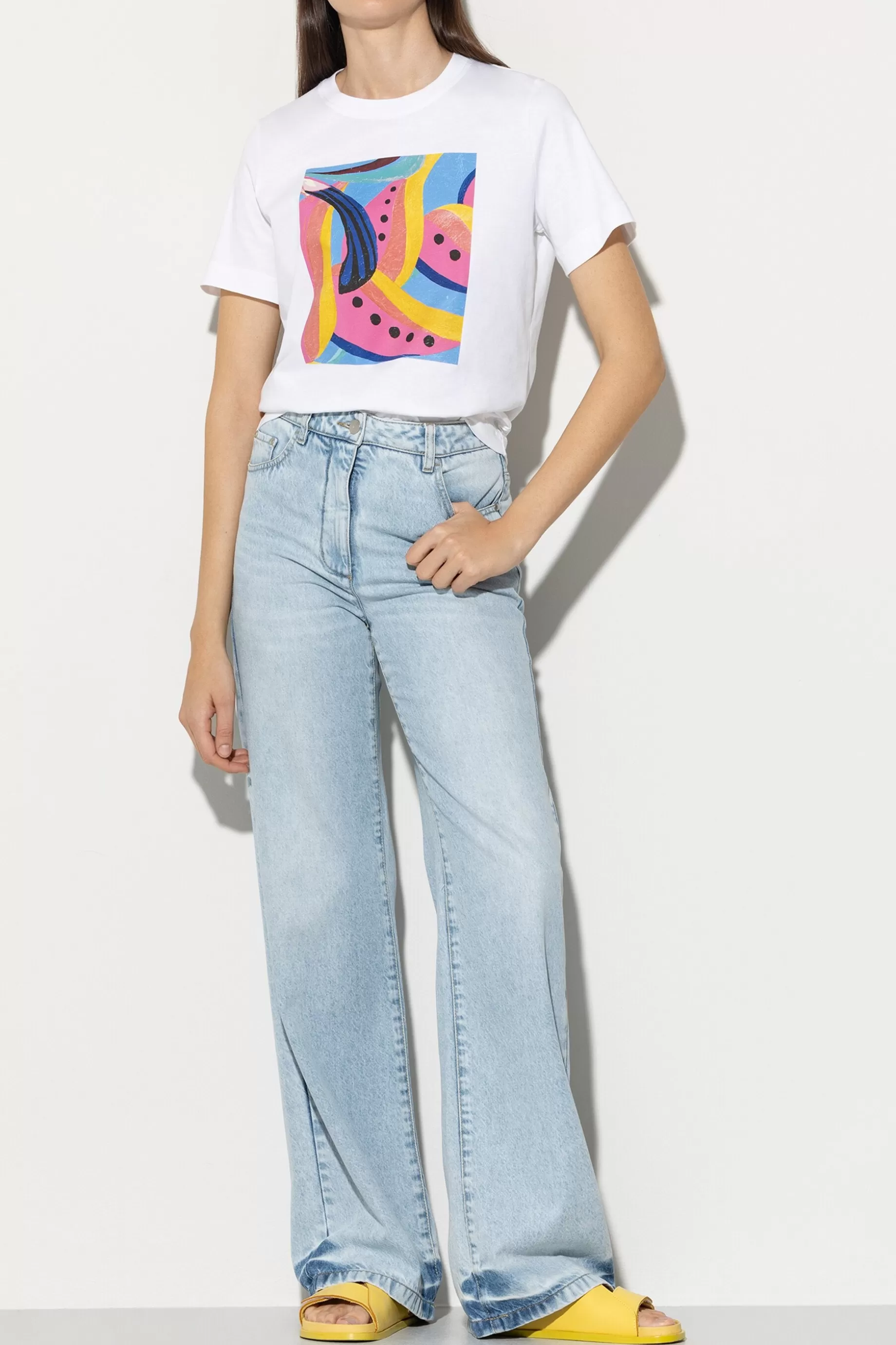 T-shirt Avec Imprimé>LUISA CERANO Cheap