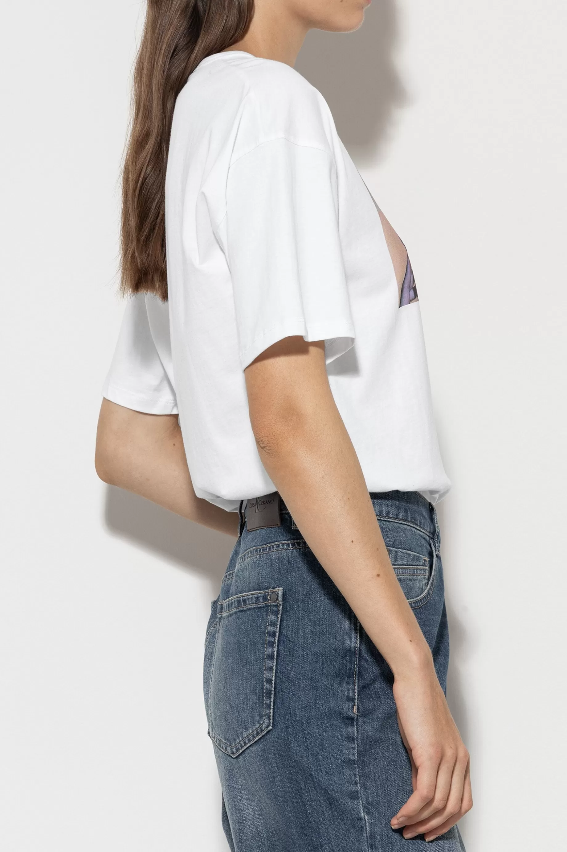 T-shirt Avec Motif Imprimé>LUISA CERANO Online