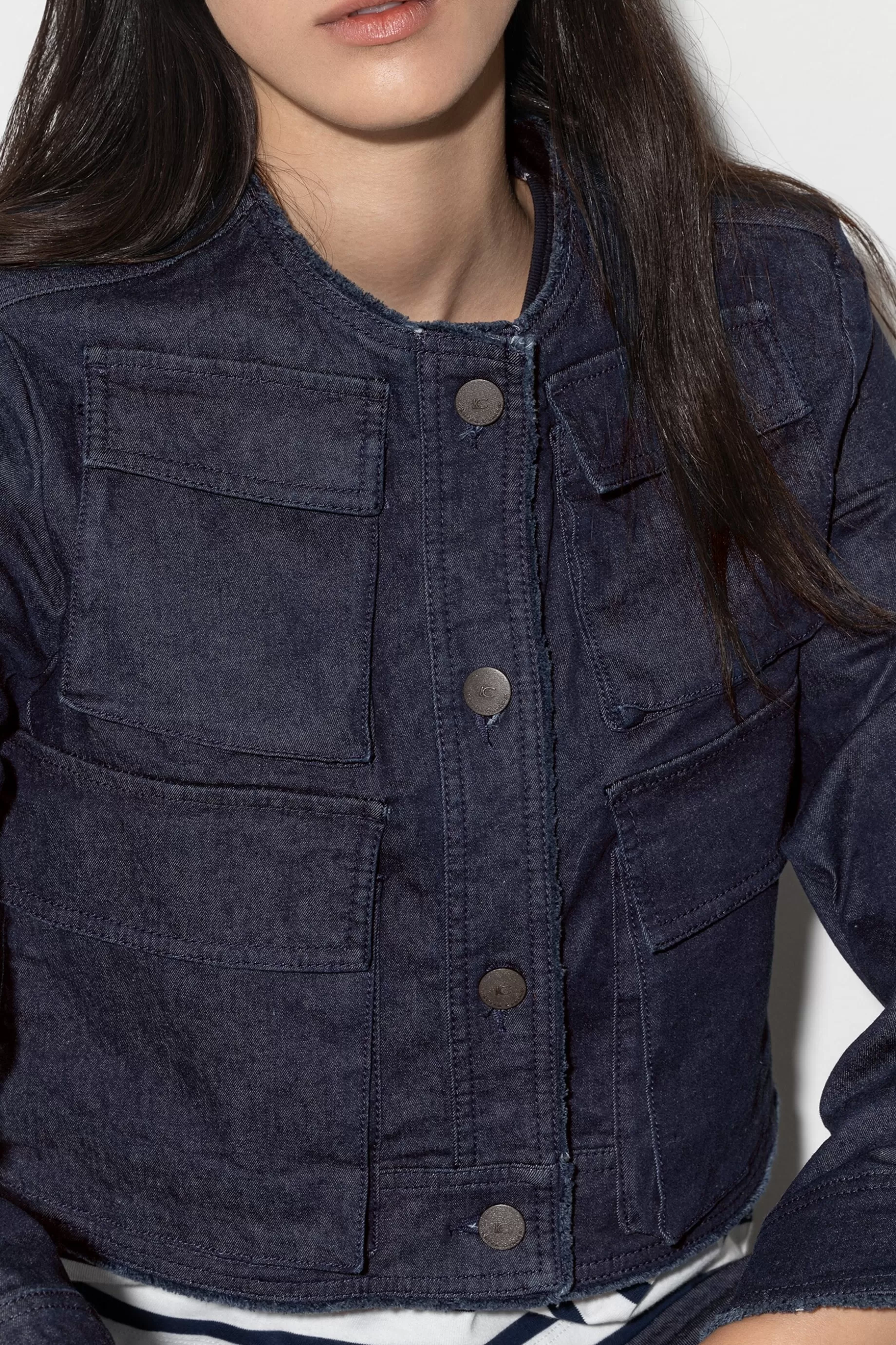 Veste En Jean Avec Poches>LUISA CERANO Fashion